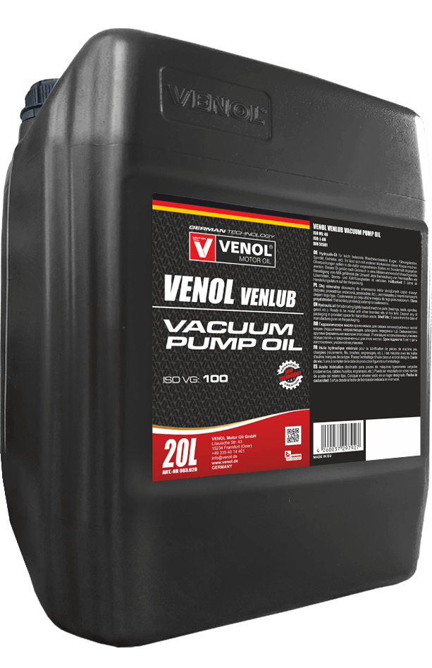 OLEJ DO POMP PRÓŻNIOWYCH 100 VENOL VENLUB 100_20L